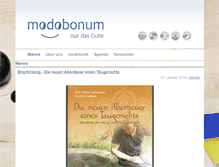 Tablet Screenshot of modobonum.de